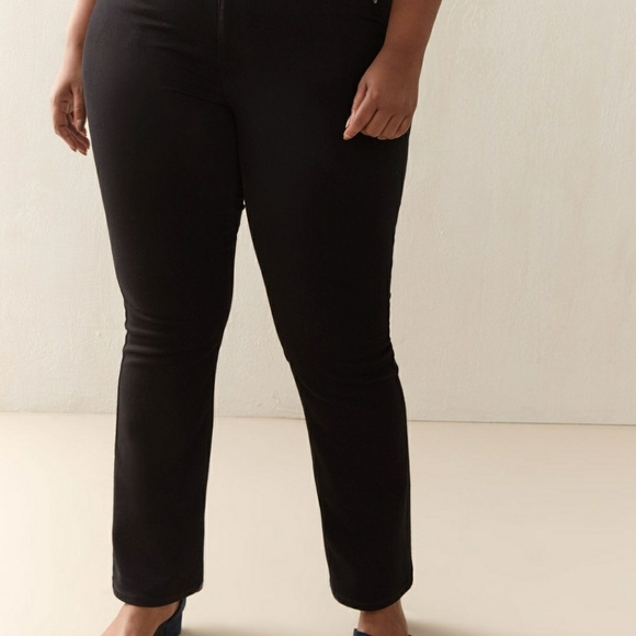 Bootcut leg black pants - Picture 2 of 2